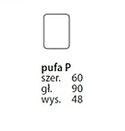 PUF PROSTOKATNY