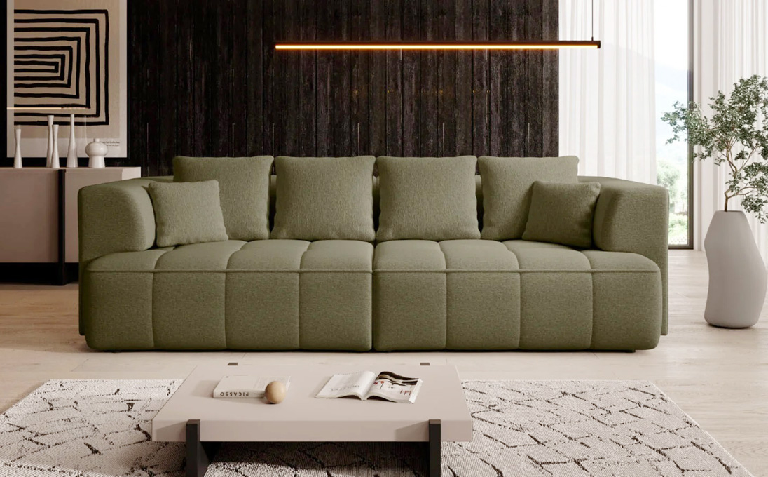ALBIO BIG SOFA Z ELEKTRYCZNIE WYSUWANYM SIEDZISKIEM