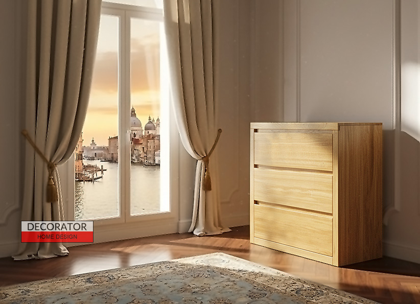 KOMODA DĘBOWA VIP 4 DECORATOR POZNAŃ