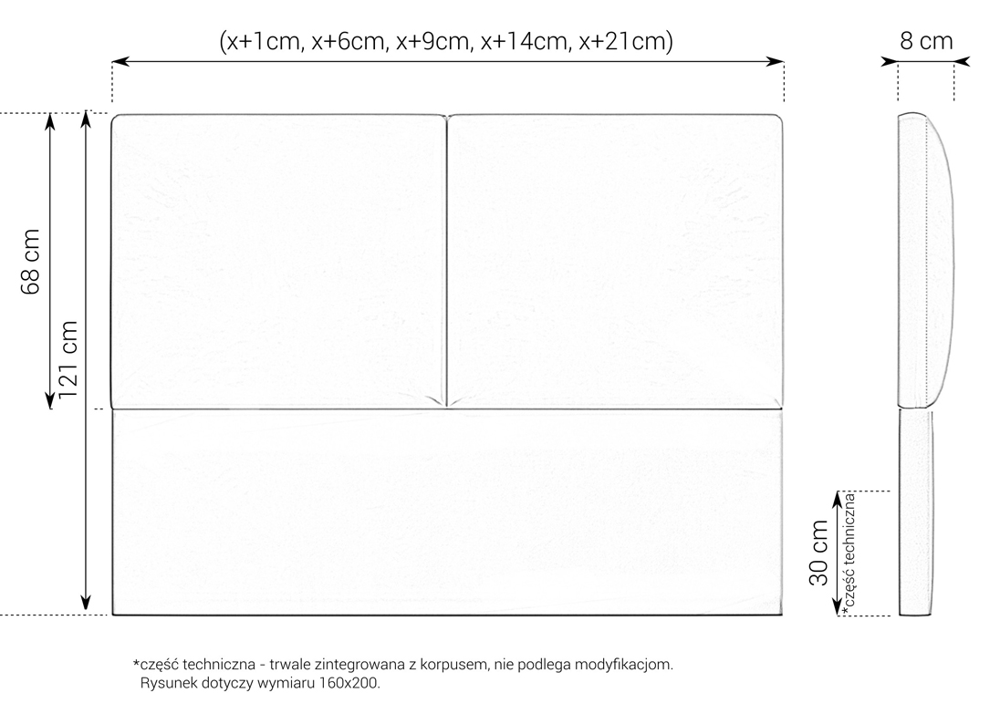 zagłówek łózka z 248 od mk foam koło