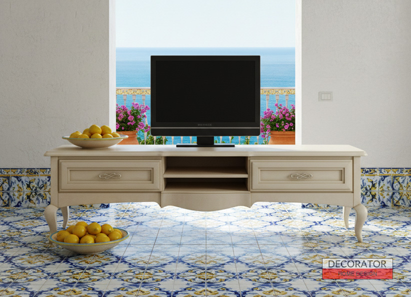 Szafka RTV z kolekcji Dolce Vita od www.decorator.com.pl