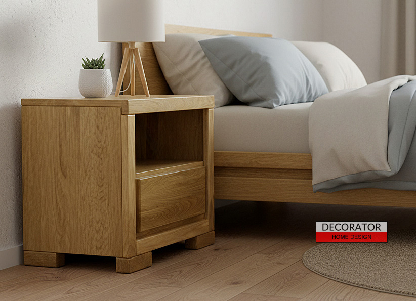 SZAFKA DĘBOWA DECORATOR DREWMAX PACYGA MEBLE DREWNIANE