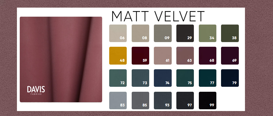 tkaniny Davis/MATT_VELVET